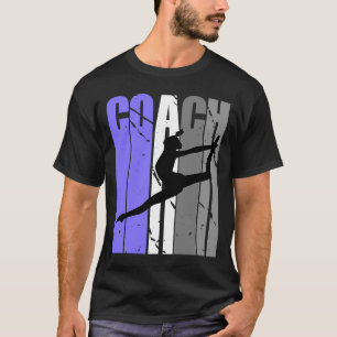 T-shirt Lilac Purple Danse Entraîneur Danse Instructeur Da