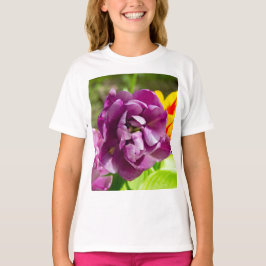 T-shirt Lilac tulipes sur une journée ensoleillée