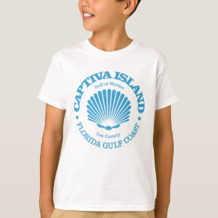 T-shirt L'île de Captiva (coquillage)