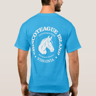 T-shirt L'île de Chincoteague (poney)