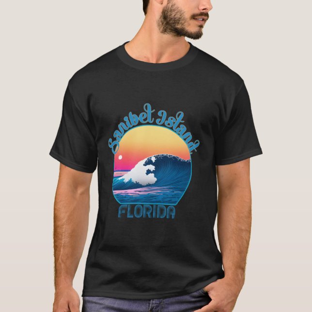 T-shirt L'île de Sanibel (Devant)