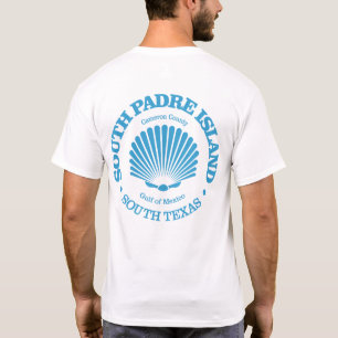 T-shirt L'île de South Padre (coquillage)