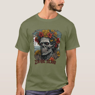 T-shirt L'île de Zombie