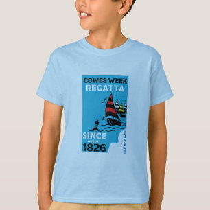 T-shirt L'Île Des Cowes De White Yacht Regatta