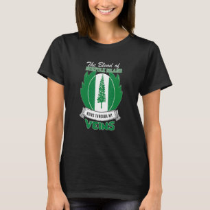 T-shirt L'île Norfolk dans mes veines