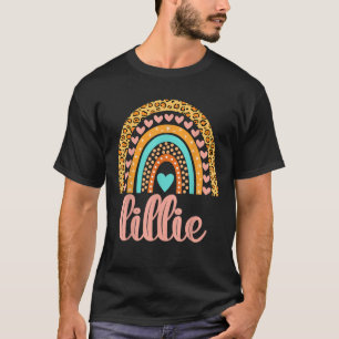 T-shirt Lillie Lillie Nom Anniversaire Chemise Cadeau
