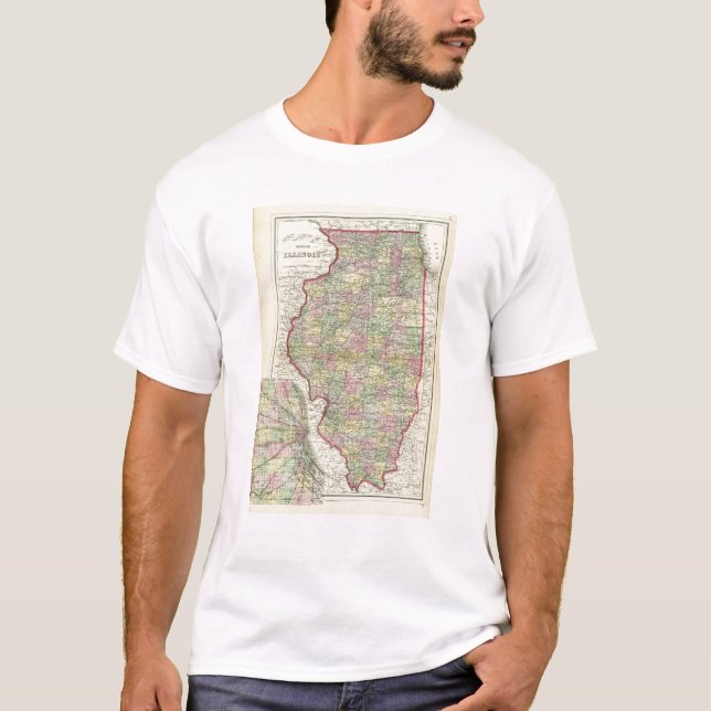 T-shirt L'Illinois 10 (Devant)