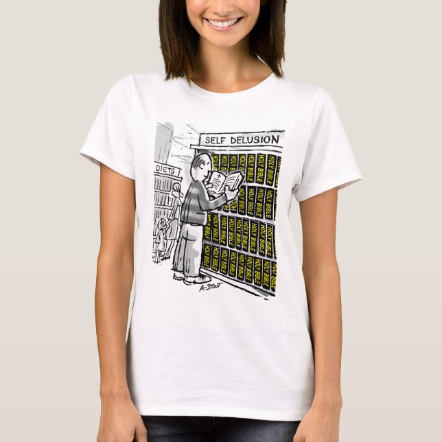 T-shirt L'illusion de soi ! - (Devant)