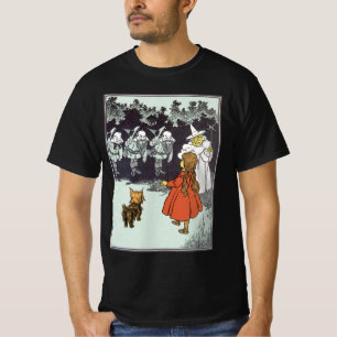 T-shirt L'illustre sorcière d'Oz Dorothy Toto Glinda Munch