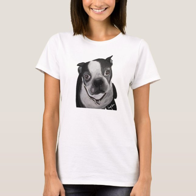 T-shirt Lily - Boston Terrier (Devant)