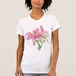 T-shirt Lily et libellule