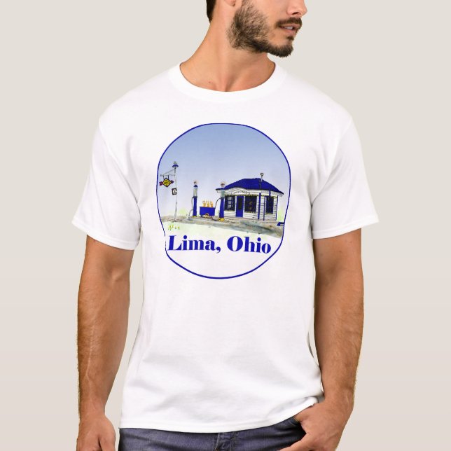 T-shirt Lima, Ohio (Devant)