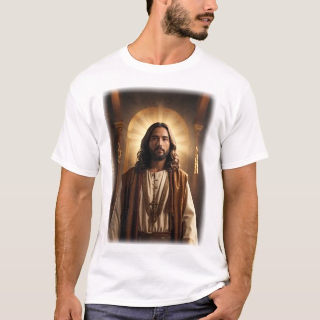 T-shirt L'image de Jésus Christ en HD (Devant)