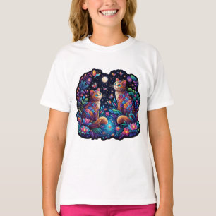 T-shirt "L'Imaginaire mystique de Feline"