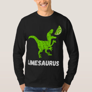 T-shirt Lime Dinosaures Citron Fruit Lemonade Cocktail Din
