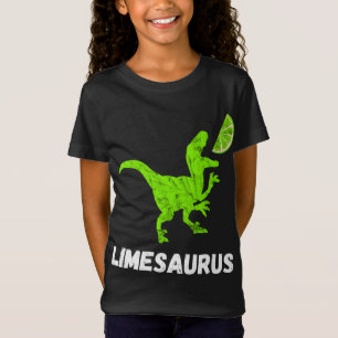 T-Shirt Lime Dinosaures Citron Fruit Lemonade Cocktail Din