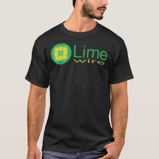 T-shirt Limewire Music Retro 90s et 2000s P2P Logo Classi