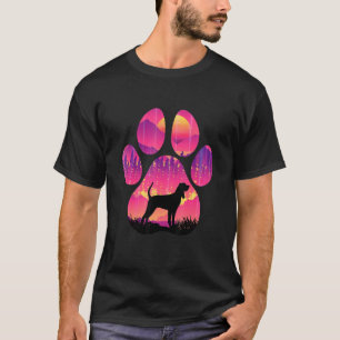 T-shirt Limier de Rebone Patte Maman Papa Chien Femmes Hom