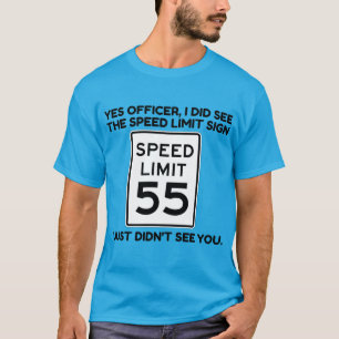 T-shirt Limite de vitesse
