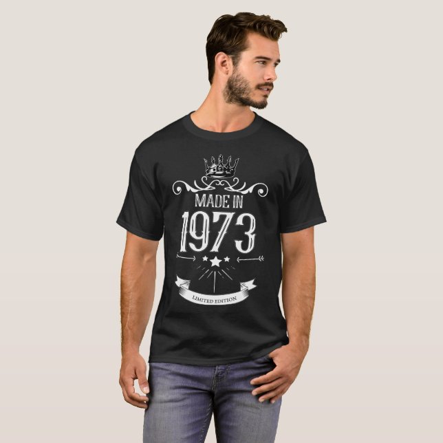 T-shirt Limited Edition 1973 (Devant entier)