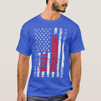 T-shirt Limited Edition and Born en 1986, Patriotic Birthd