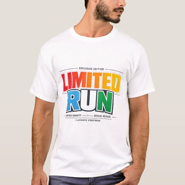 T-shirt Limited Run — Exclusive Edition  (Devant)