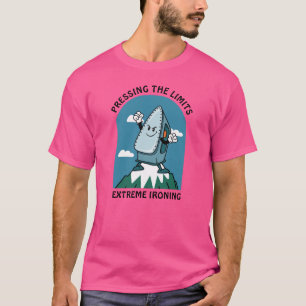 T-shirt Limites de pression Fer Fer Drôle Extrême