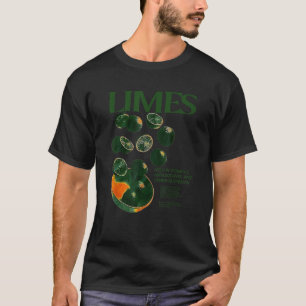 T-shirt Limites Drôle Élevé En Vitamine C Antioxydants Aut