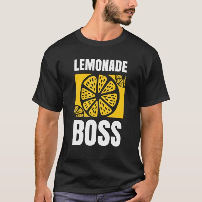 T-shirt Limonade Boss Juice Stand 1 (Devant)