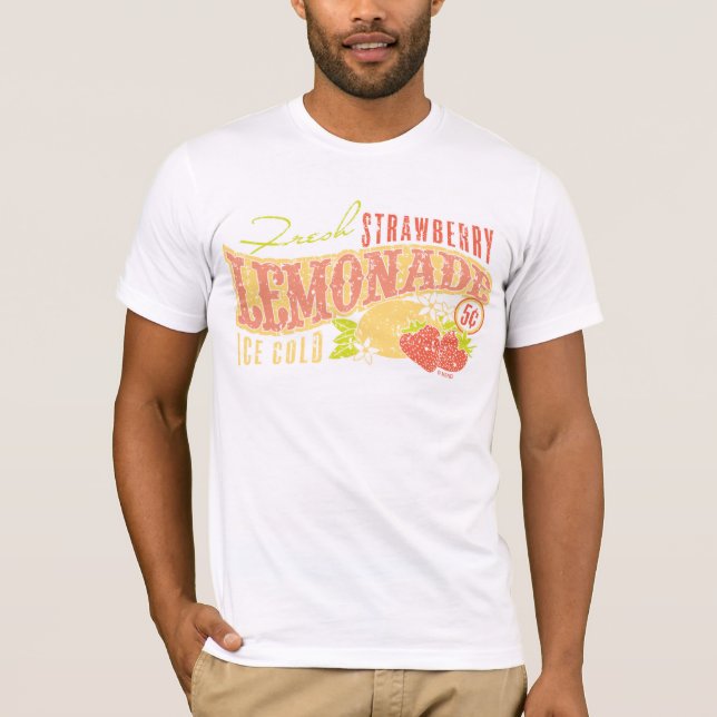 T-shirt Limonade de fraise (Devant)
