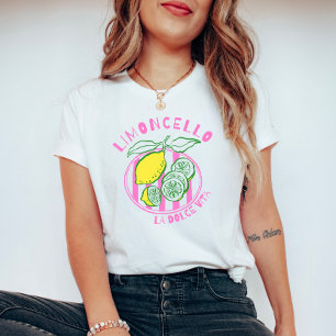 T-shirt Limoncello féminin – La Dolce Vita Rose