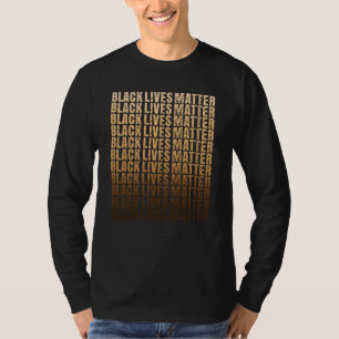 T-shirt L'importance des vies noires