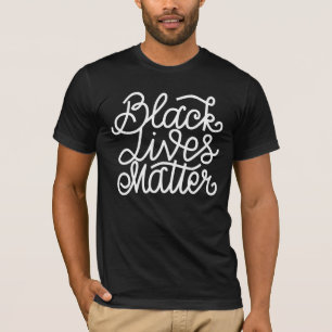 T-shirt L'importance des vies noires
