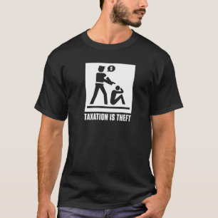 T-shirt L'imposition est chemise de vol