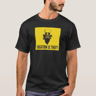 T-shirt L'impôt américain est un vol