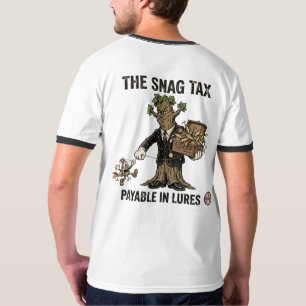 T-shirt L'impôt sur les accrochages payable en leurres drô