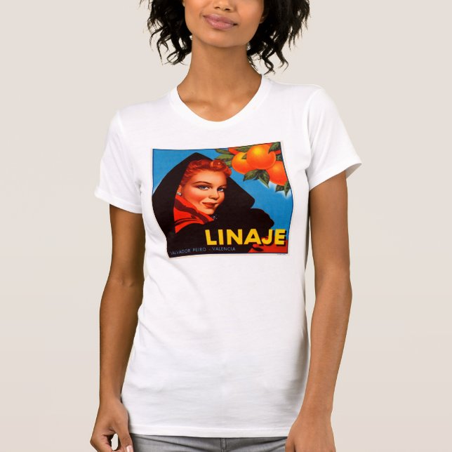 T-shirt Linaje Citrus (Devant)