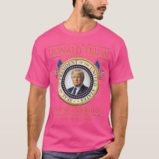 T-shirt L'Inauguration De Donald Trump En Tant Que 47E Pré