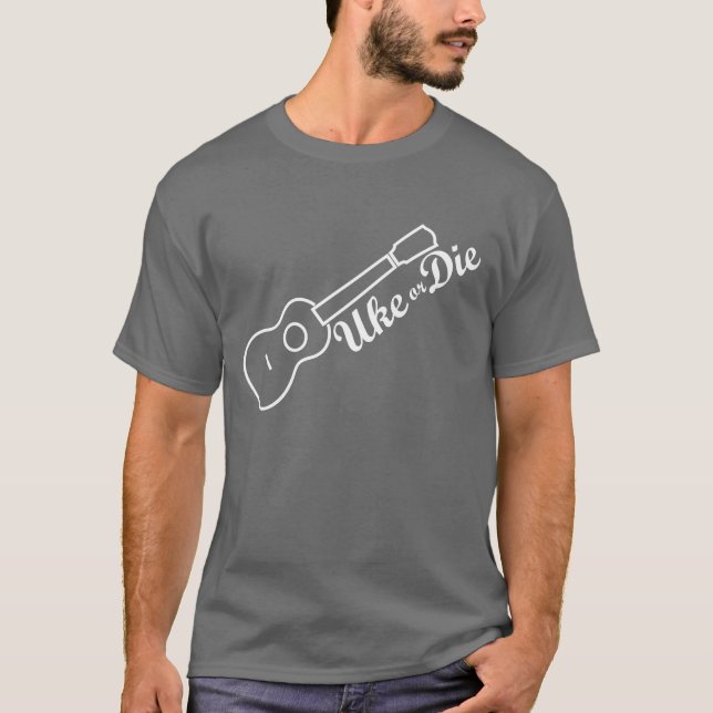 T-shirt L'inclinaison - Uke ou meurent (Devant)