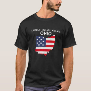 T-shirt Lincoln Heights village Ohio USA State America Tra