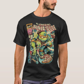 T-shirt L'incroyable type ninja vintage