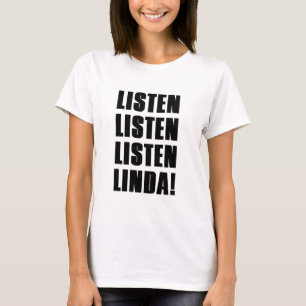 T-SHIRT LINDA ÉCOUTE-MOI