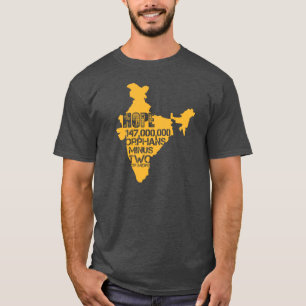 T-shirt L'Inde - chemise d'adoption d'espoir