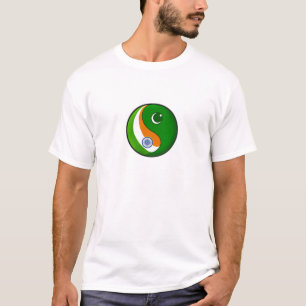 T-shirt L'Inde + Le Pakistan en harmonie