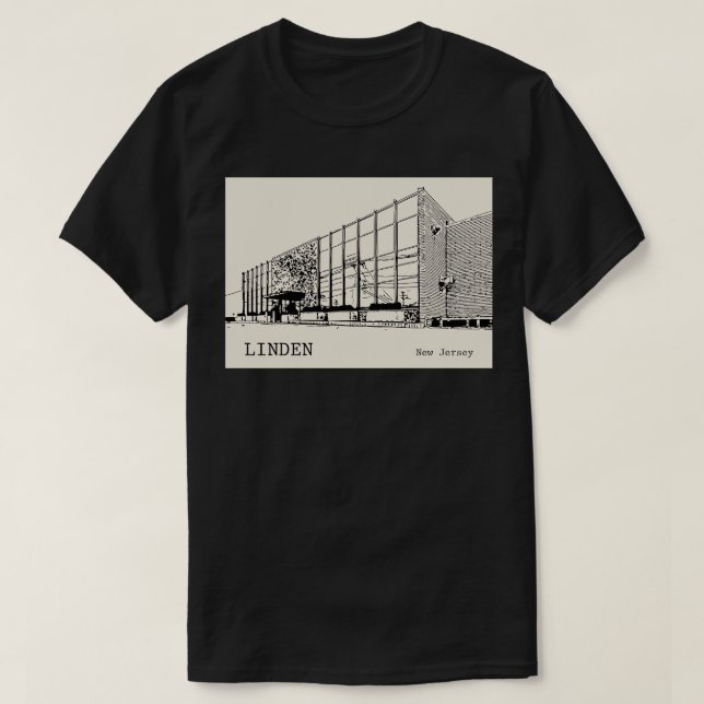 T-shirt Linden New Jersey (Design devant)