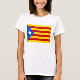 T-shirt L'indépendance catalanne "L'Estelada Blava "