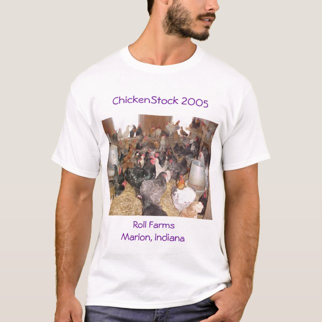T-shirt L'Indiana Chickenstock 2005 (Devant)