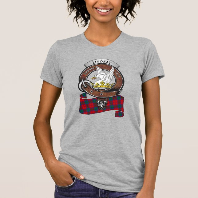 T-shirt Lindsay Clan Badge Femmes (Devant)