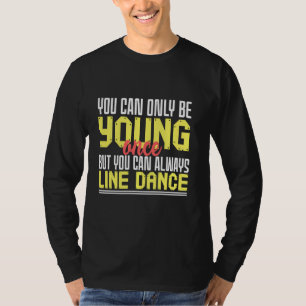 T-shirt Line Dance Exercice Professionnel Country Girl Dan
