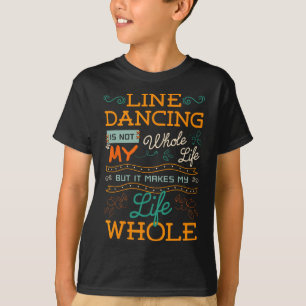 T-shirt Line Dancing Chorégraphié Dance Teacher Group Dan